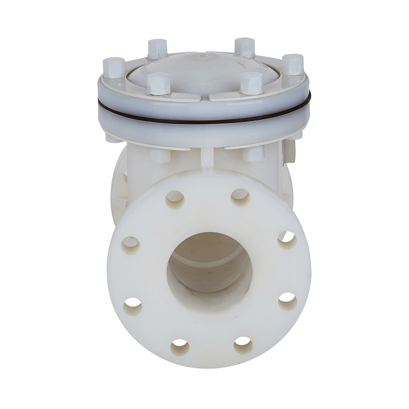 PVDF H44F-10F lengő típusú visszacsapó szelep DN15-300 GB szabvány