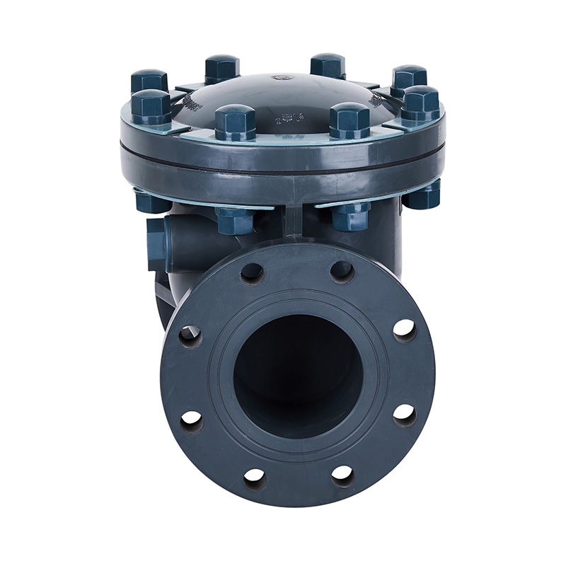 PVC-U H44F-10U lengő típusú visszacsapó szelep DN15-300 GB szabvány