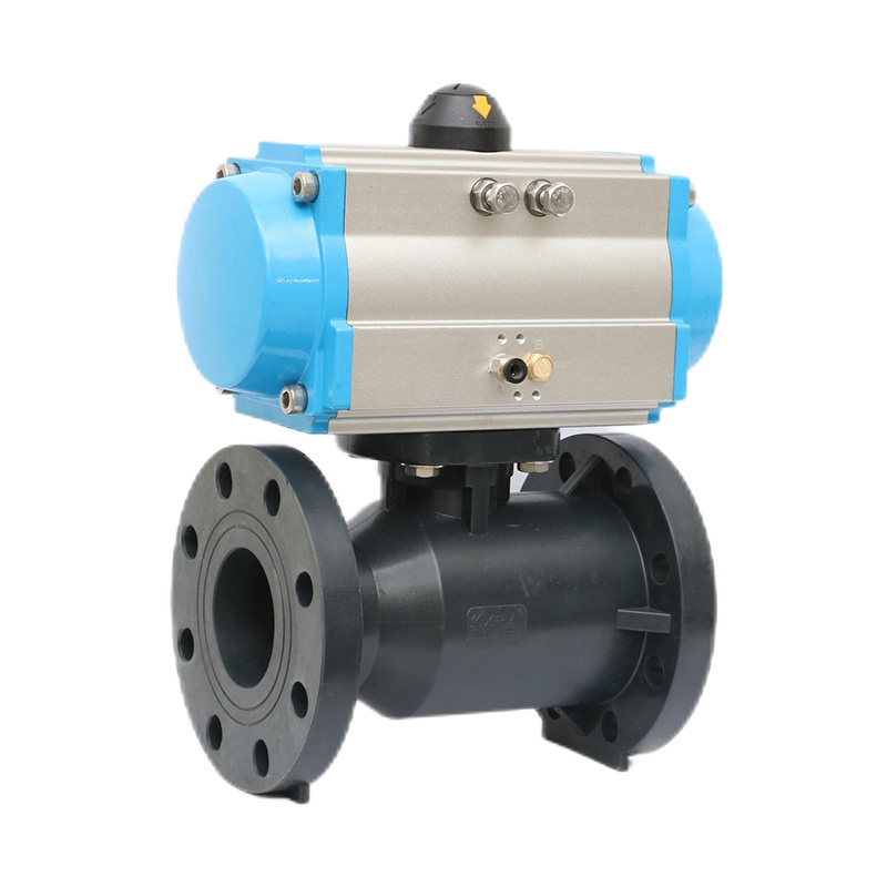 FRPP Q641F-10S pneumatikus karimás golyóscsap DN15-300 1/2'-12' ANSI szabvány