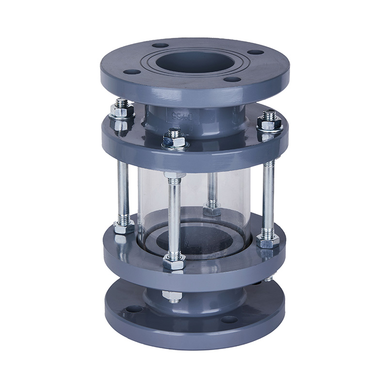 PVC-C látóüveg DN15-200 GB szabvány