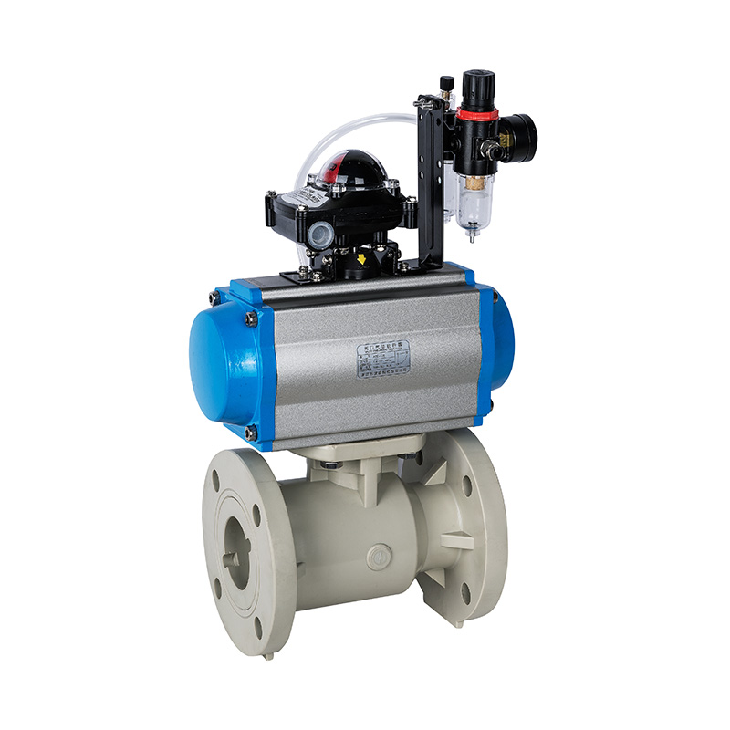 PPH Q641F-10S pneumatikus karimás golyóscsap DN15-300 1/2'-12' ANSI szabvány