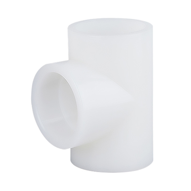 PVDF Hot Melt Socket Tee DN15-100 GB Standard